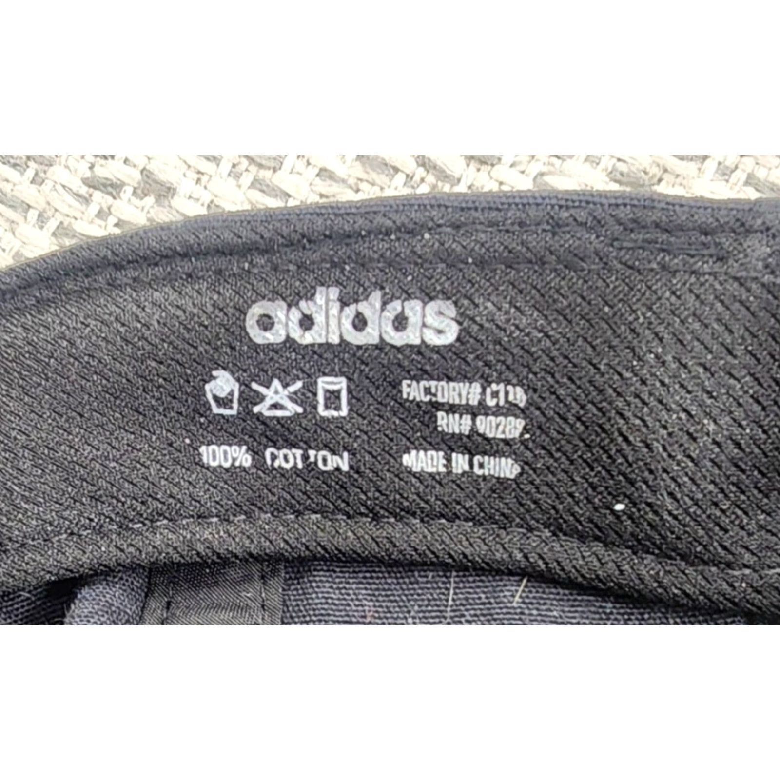 Adidas adidas Hat Cap Strap Back Black Three Stripe Life Patch Multi Language Baseball Cap Mens One Size Black Size ONE SIZE - 6 Thumbnail
