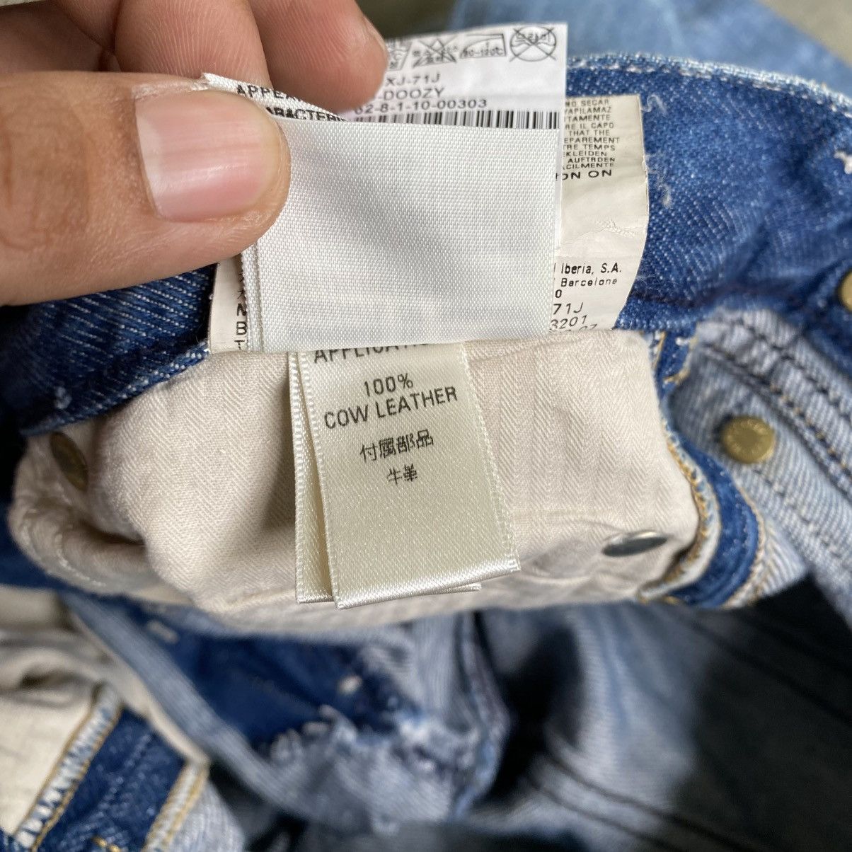 Diesel 2000s Diesel Doozy Distresed Pants Size US 27 - 15 Thumbnail
