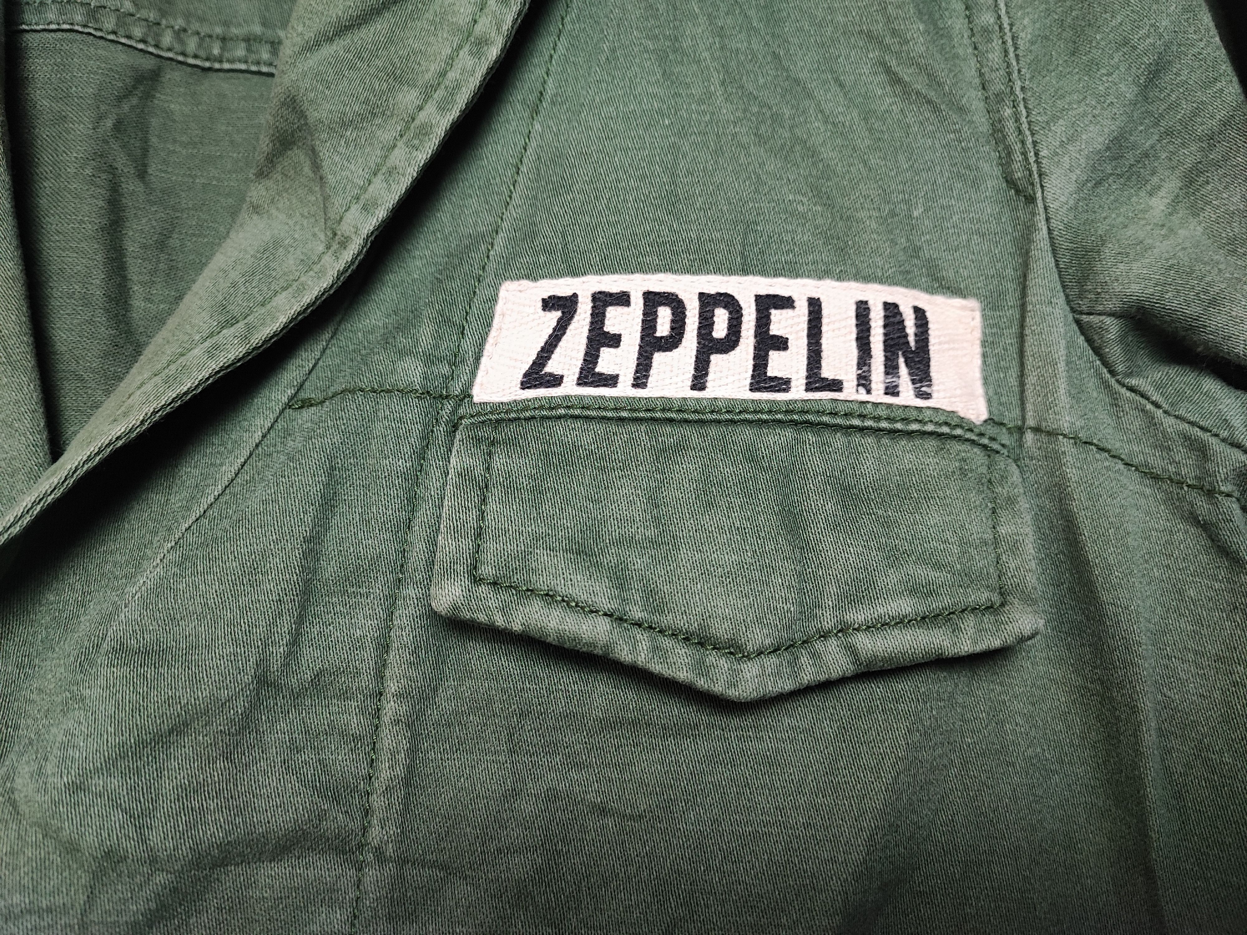 SLY SLY ZEPPELIN ARMY CHORE DENIM STYLE JAPAN Size US S / EU 44-46 / 1 - 21 Thumbnail