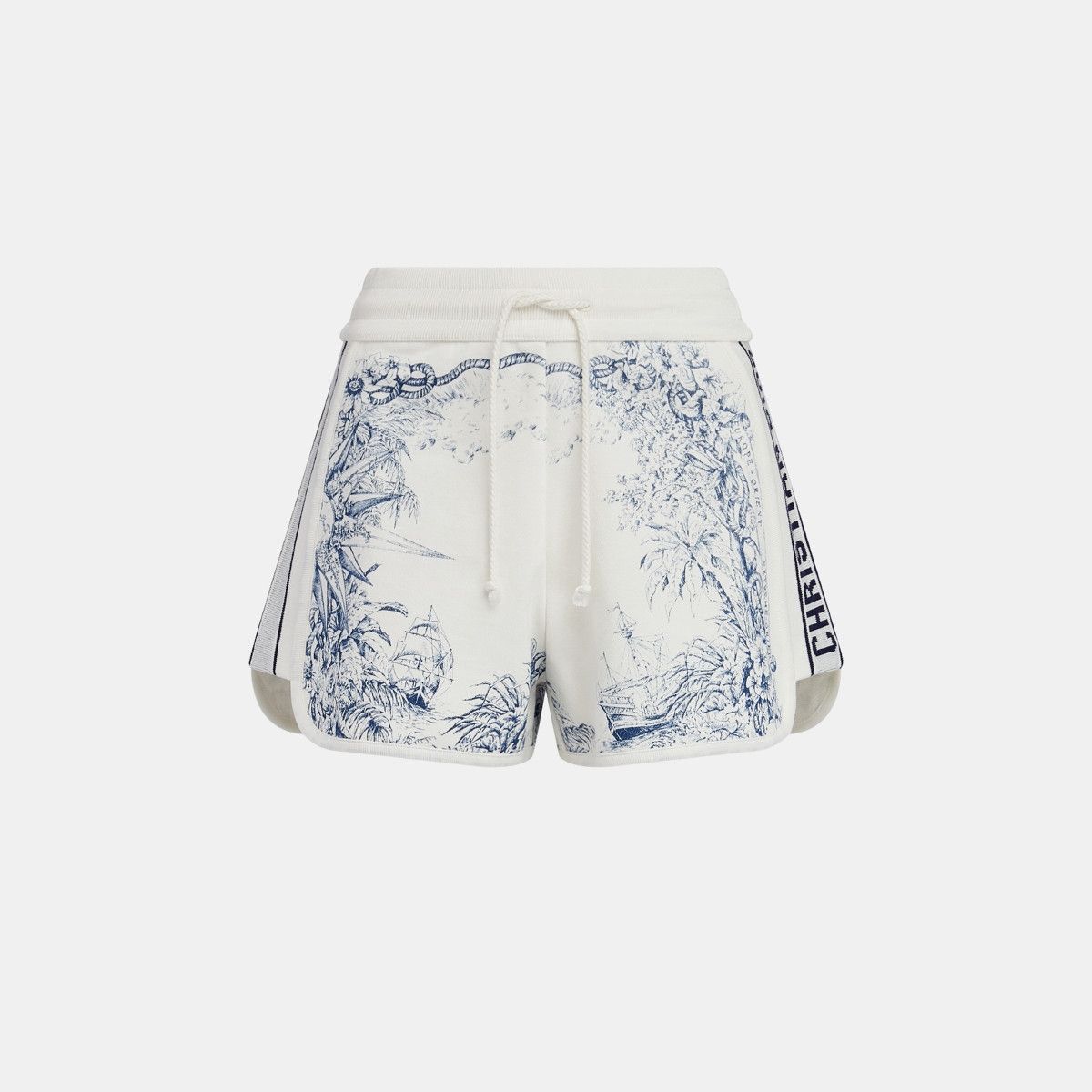 image of Dior O1Bcso1Str0224 Shorts In White, Women's