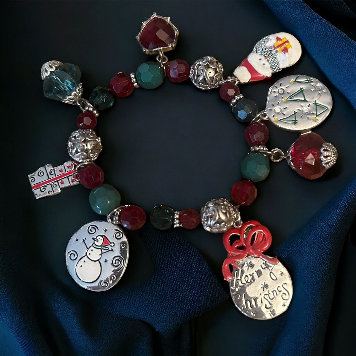 Other Christmas bead charm bracelet Size ONE SIZE - 1 Thumbnail