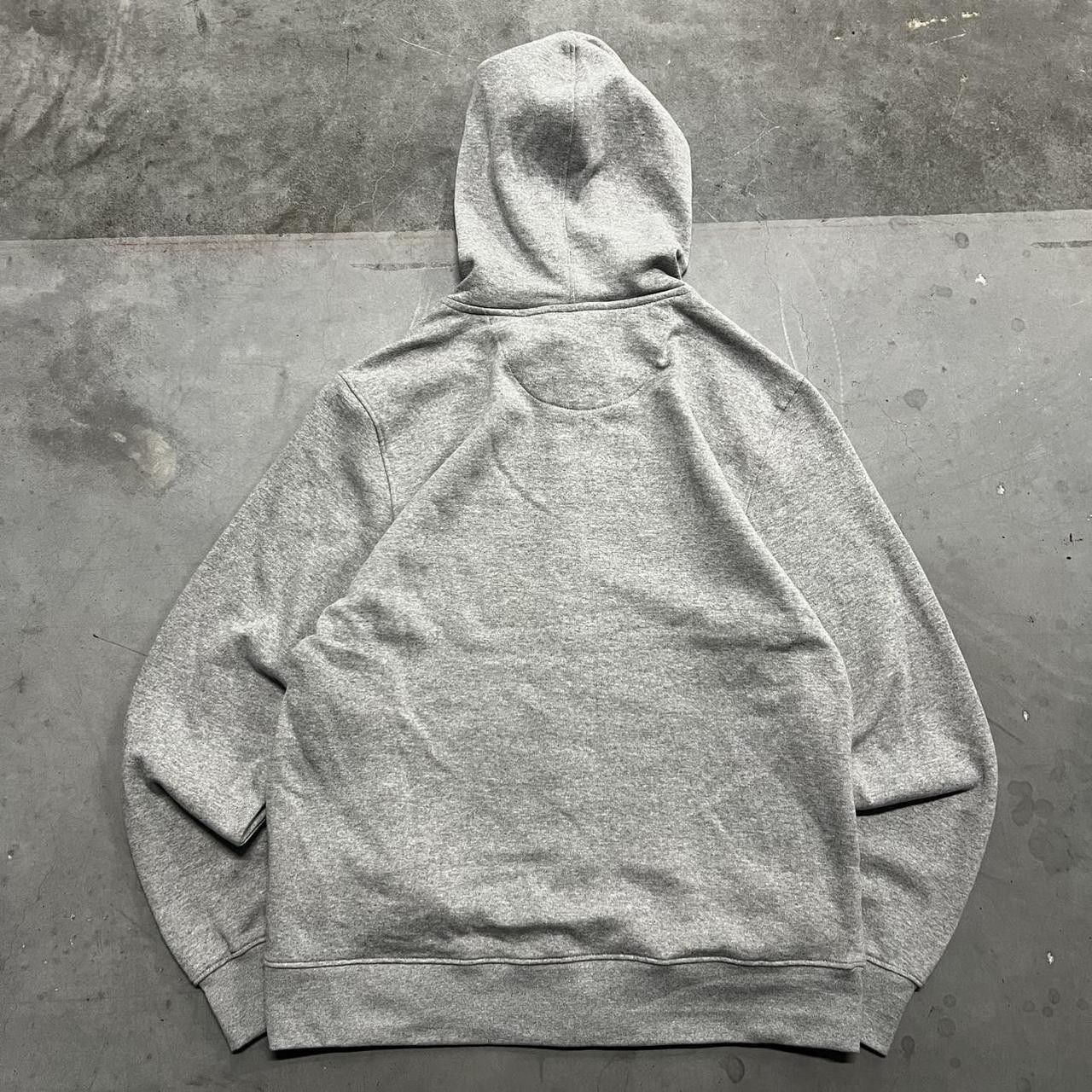 Vintage Crazy Vintage Y2K/2000s Blank Grey Skater Style zipup Hoodie! Size US XL / EU 56 / 4 - 2 Thumbnail