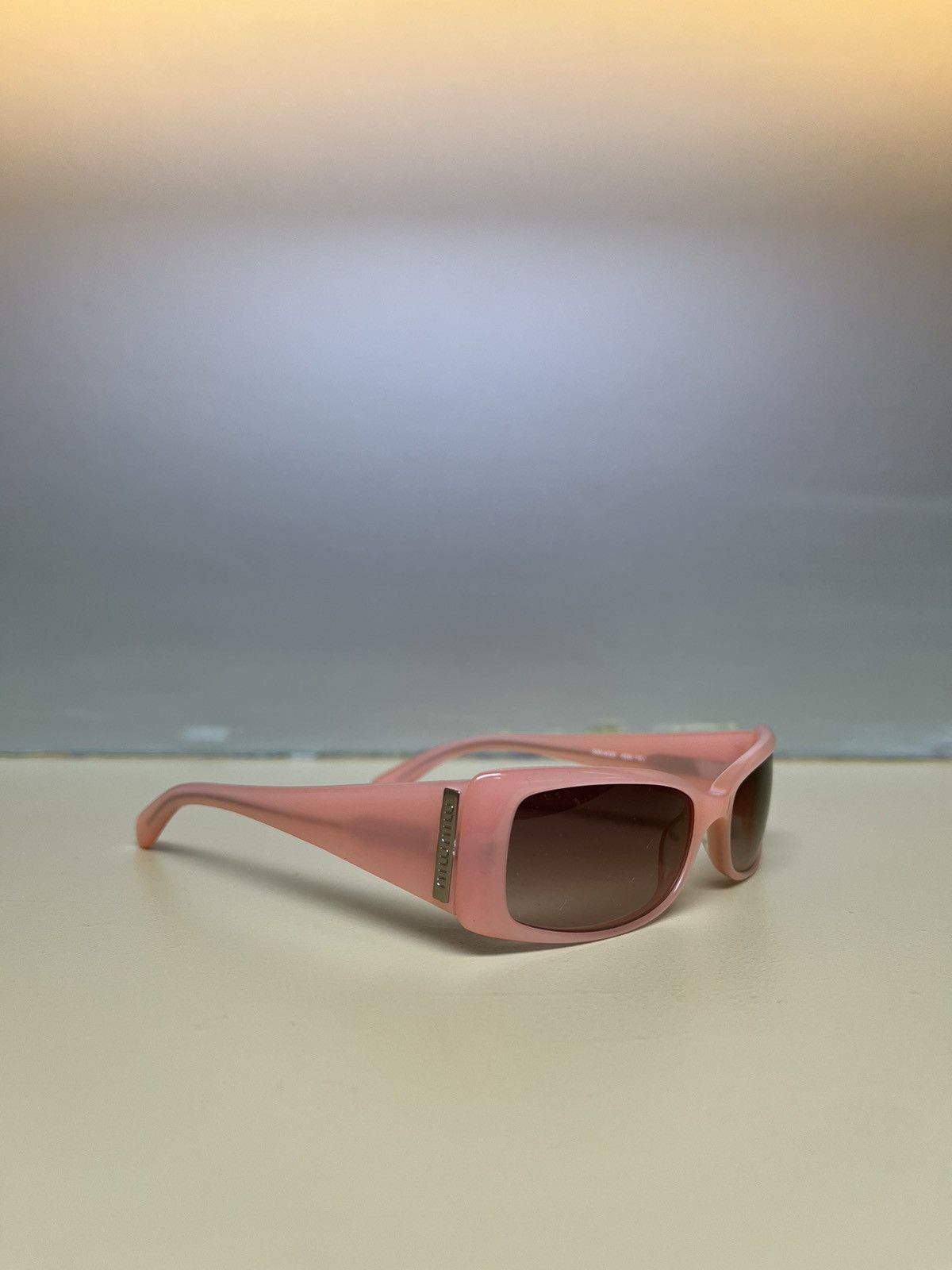 image of Miu Miu Smu 03D Pink Vintage Sunglasses, Women's