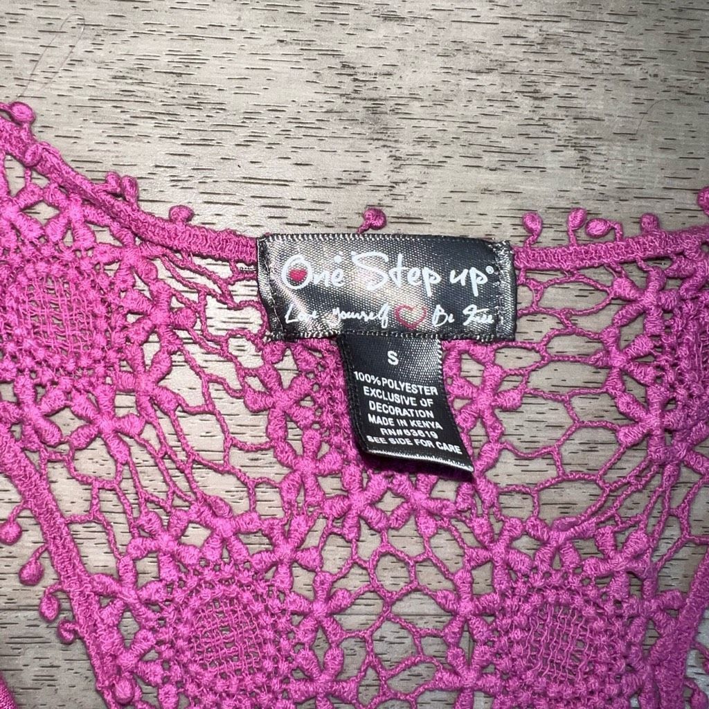Shein One Step Up, Rebellious One, Shein Tank Tops, Crop Top, Tie Up Tank, Size Small Size S / US 4 / IT 40 - 4 Thumbnail