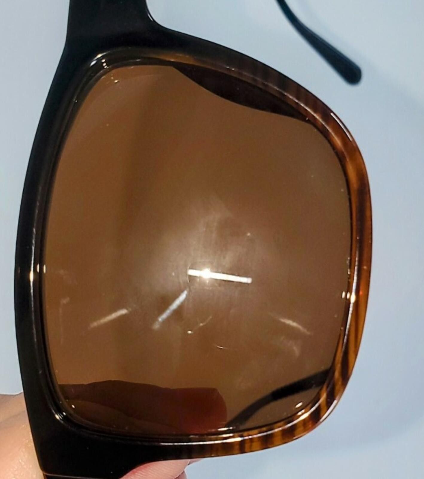 French Connection NWT FRENCH CONNECTION Womens Sunglasses Brown Striped Frames Size ONE SIZE - 7 Thumbnail