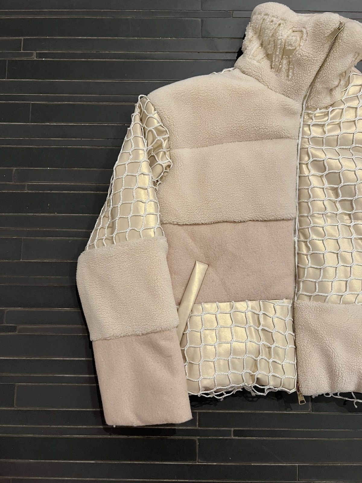Who Decides War WHO DECIDES WAR Off-White Bird's Eye View Landscape Jacket Size US M / EU 48-50 / 2 - 5 Thumbnail