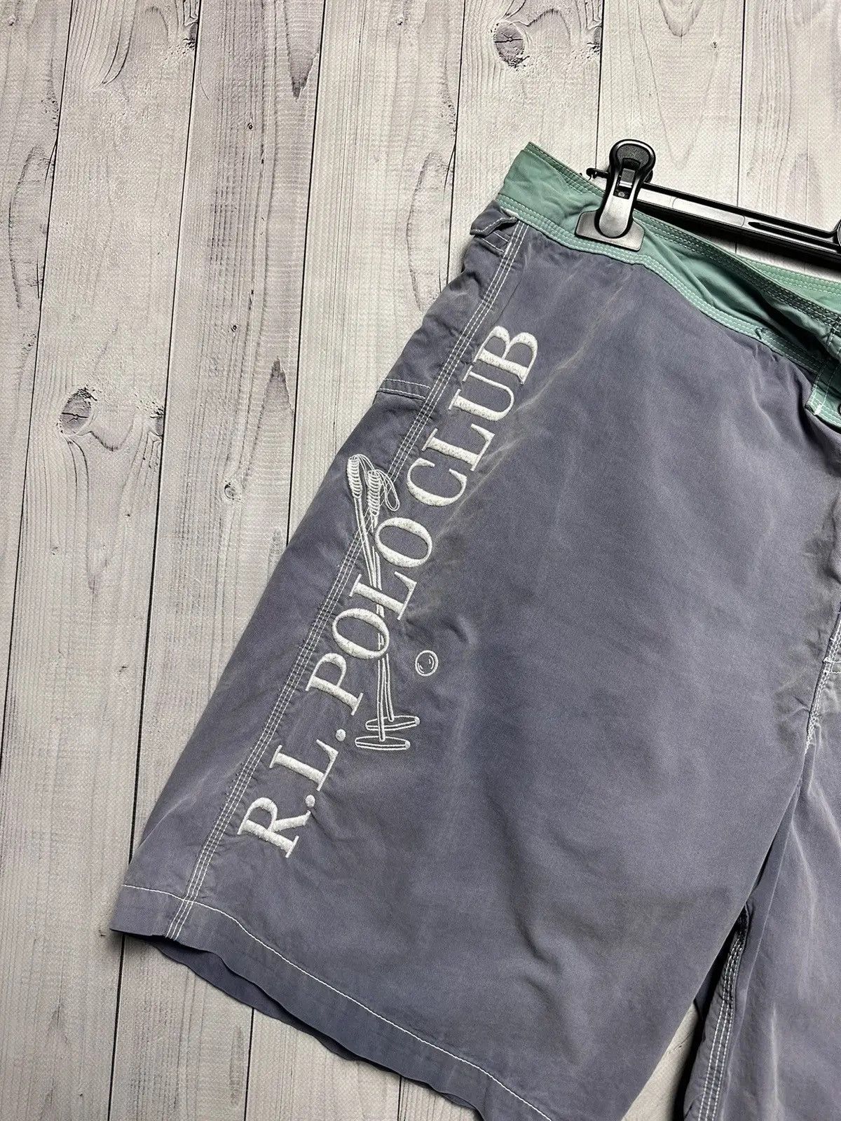 Polo Ralph Lauren Vintage polo Ralph club Lauren big logo shorts size XL Size US 36 / EU 52 - 2 Thumbnail