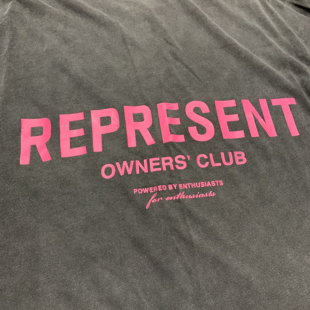 Represent Clo. Represent XS Owners Club Vintage Grey Tee Pink Graphic Size US XS / EU 42 / 0 - 3 Thumbnail