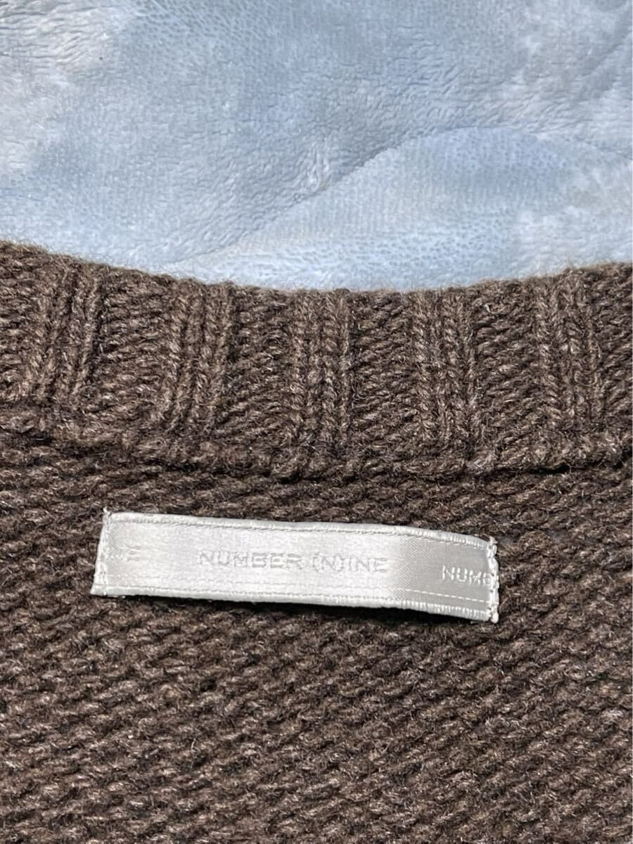 Number (N)ine Number Nine Wool Cardigan Sweater Nowhere Man George Size US L / EU 52-54 / 3 - 7 Thumbnail