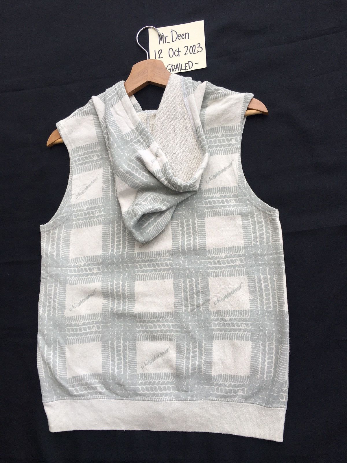 Neighborhood Rare SS2002 Neighborhood Sleeveless Hoodie Shinsuke Takizawa Size US S / EU 44-46 / 1 - 13 Thumbnail