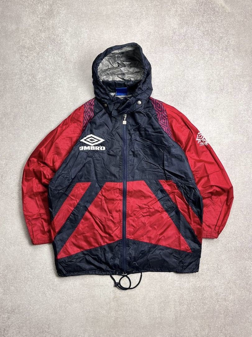Umbro VINTAGE 90s UMBRO TRAINING SOCCER BLOCKCORE JACKET M Y2K Size US M / EU 48-50 / 2 - 2 Thumbnail