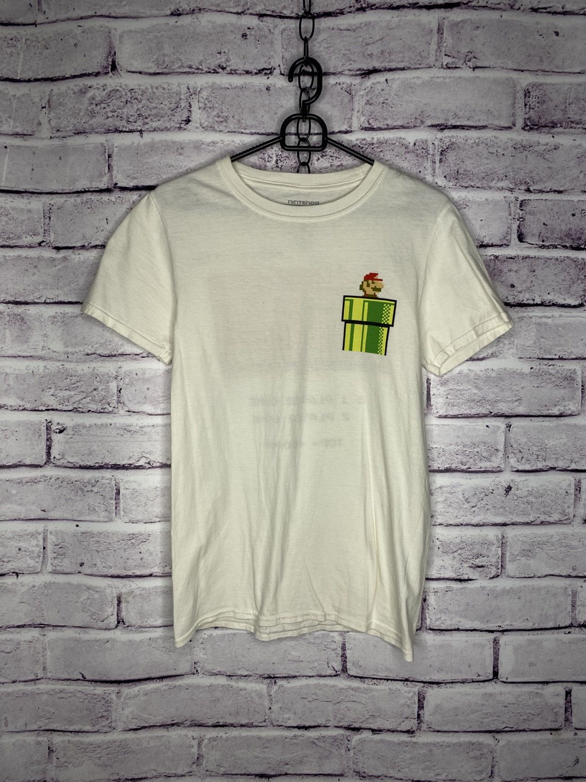 Nintendo Mens Uniqlo x Nintendo x mario T-shirt big logo size S Size US S / EU 44-46 / 1 - 1 Thumbnail