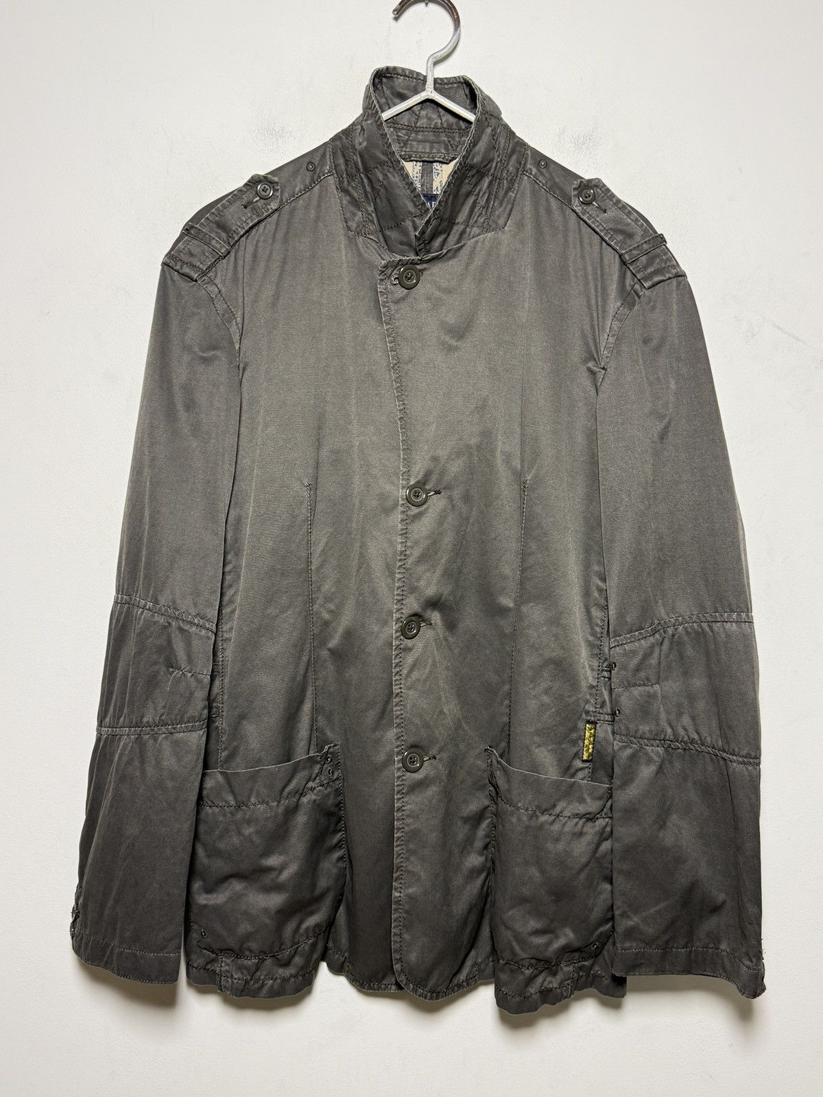 Giorgio Armani Armani Jeans Military Blazer Size US M / EU 48-50 / 2 - 9 Thumbnail