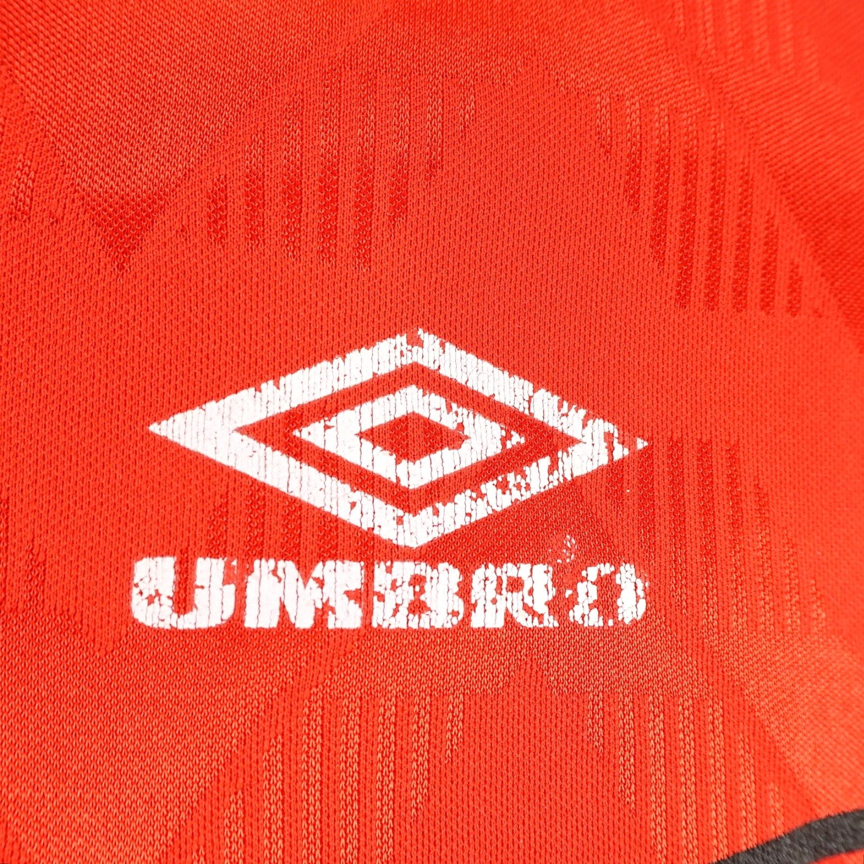 Umbro VINTAGE Umbro Shirt Mens XL Red White Soccer Jersey #21 Shiny Silky USA 90s Size US XL / EU 56 / 4 - 4 Thumbnail