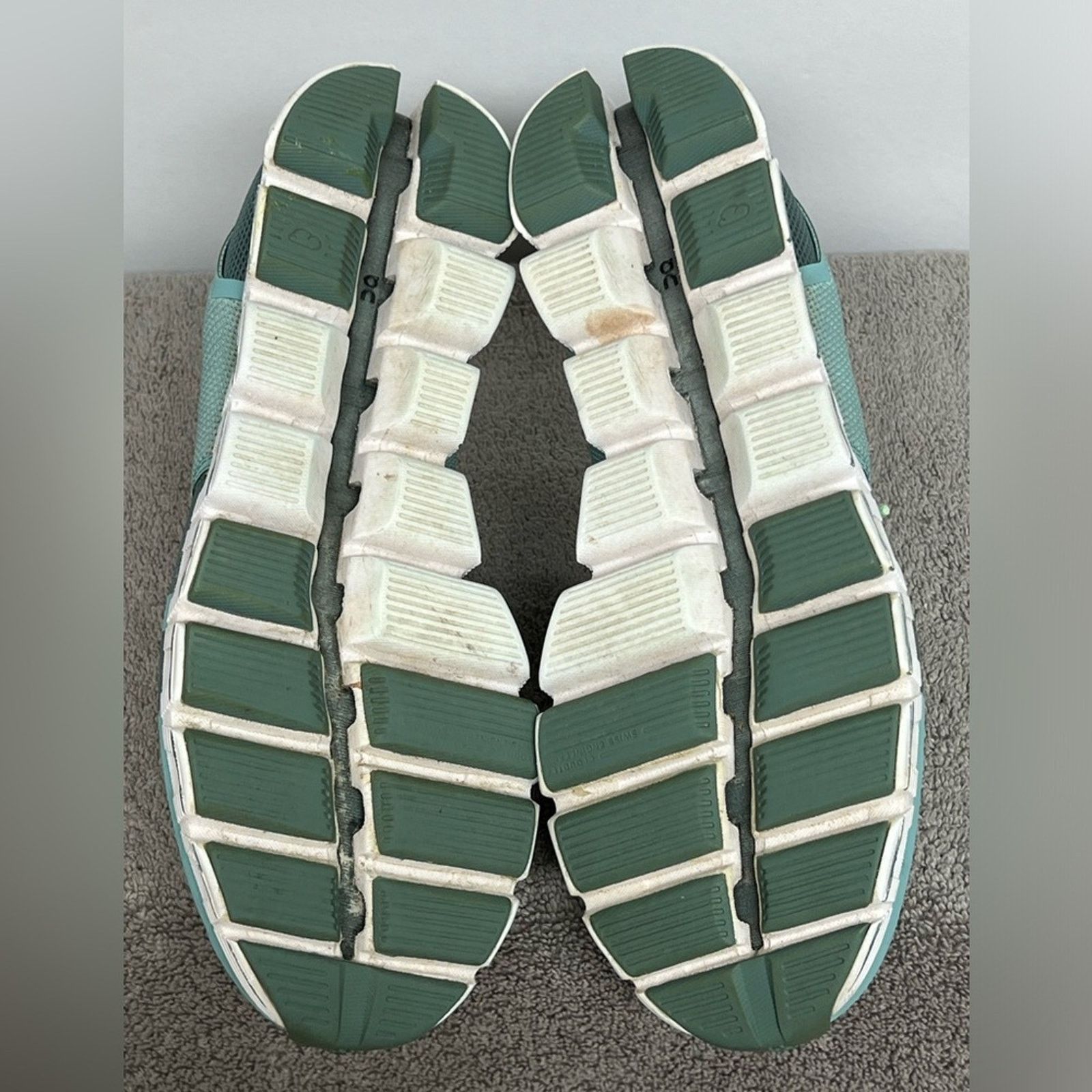 On On Cloud Tide Seafoam Lace Up Running Shoes Sneaker 9.5 Size US 9.5 / IT 39.5 - 6 Thumbnail
