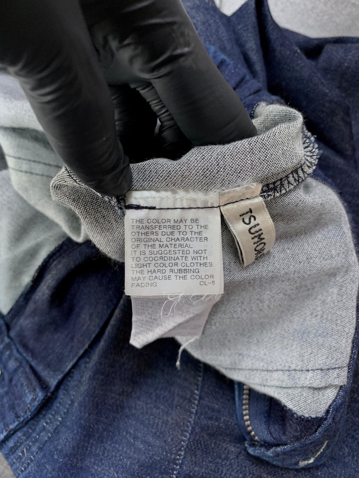 Issey Miyake Wideleg Cropped Denim Pants by Tsumori Chisato Size US 28 / EU 44 - 11 Thumbnail