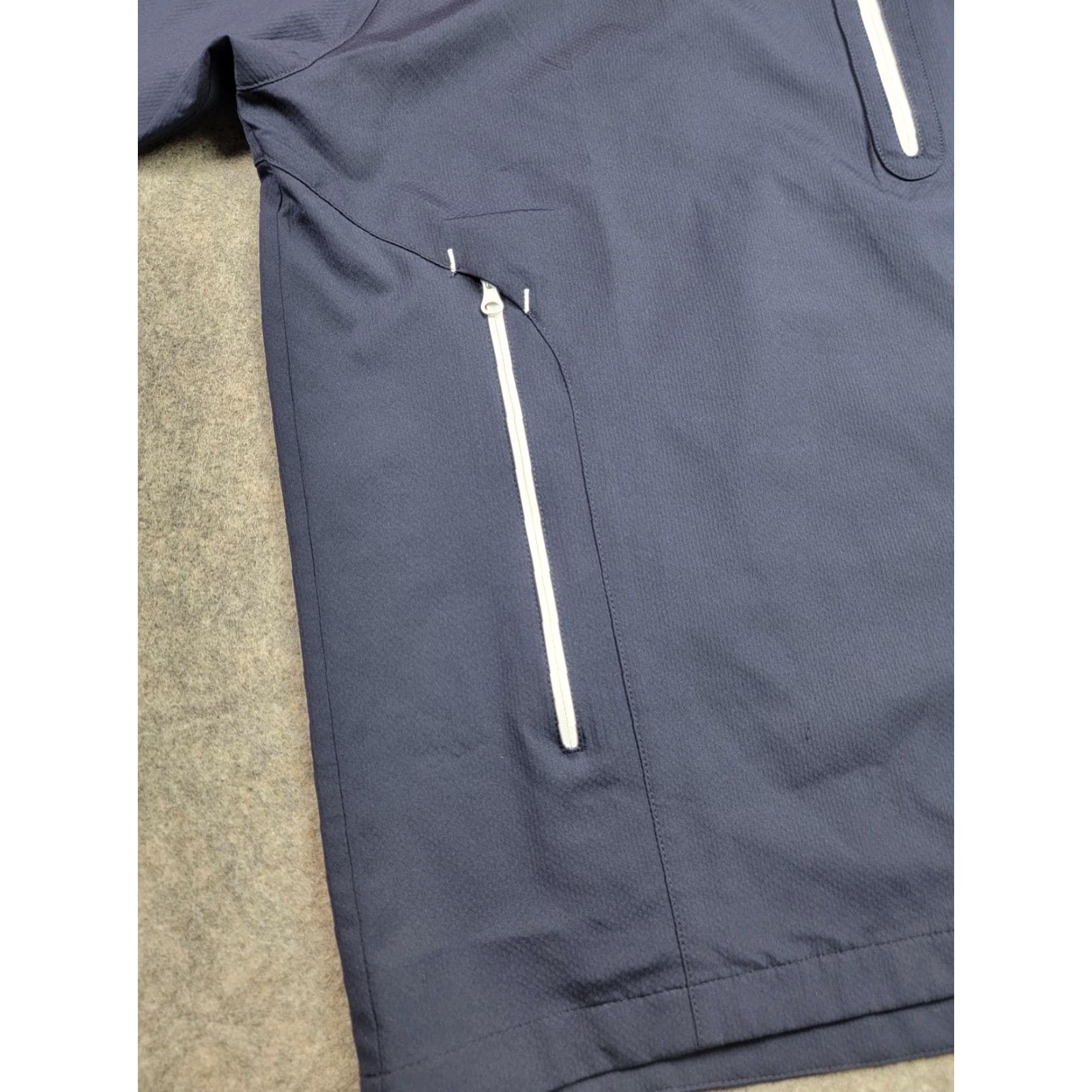 Footjoy FootJoy Jacket Mens Large Blue Half Zip Golf Windbreaker FJ Fleece Pullover Size US L / EU 52-54 / 3 - 6 Thumbnail