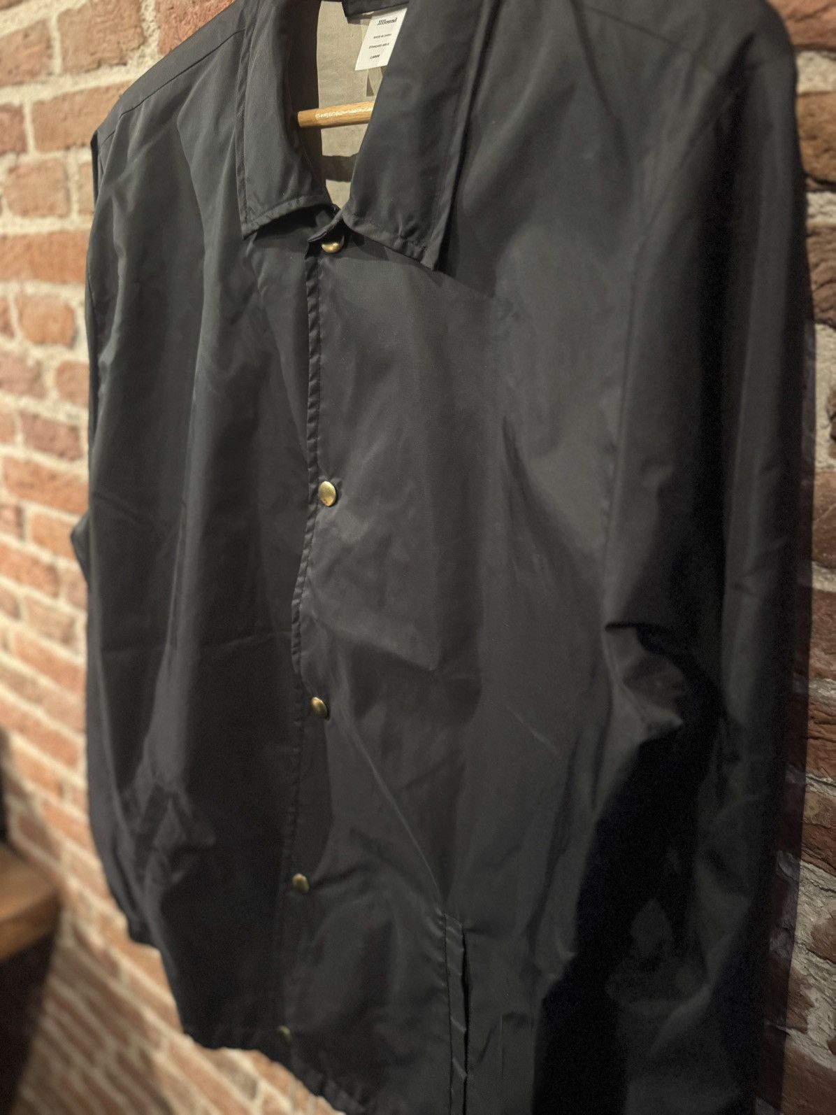 JJJJound Jjjjound J/90 Black Coach Jacket - Large (deadstock) Size US L / EU 52-54 / 3 - 5 Thumbnail