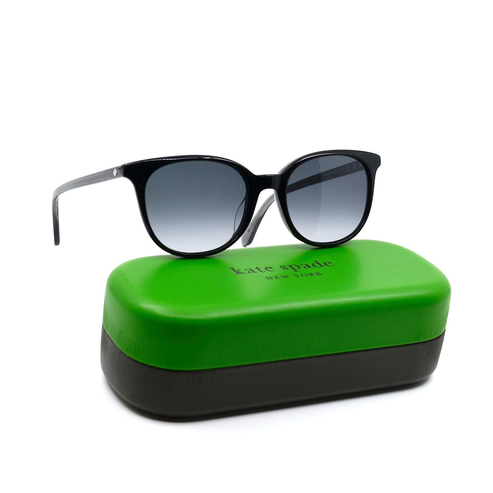 Kate Spade NEW KATE SPADE ANDRIA/S 807 BLACK GREY AUTHENTIC SUNGLASSES Size ONE SIZE - 5 Thumbnail