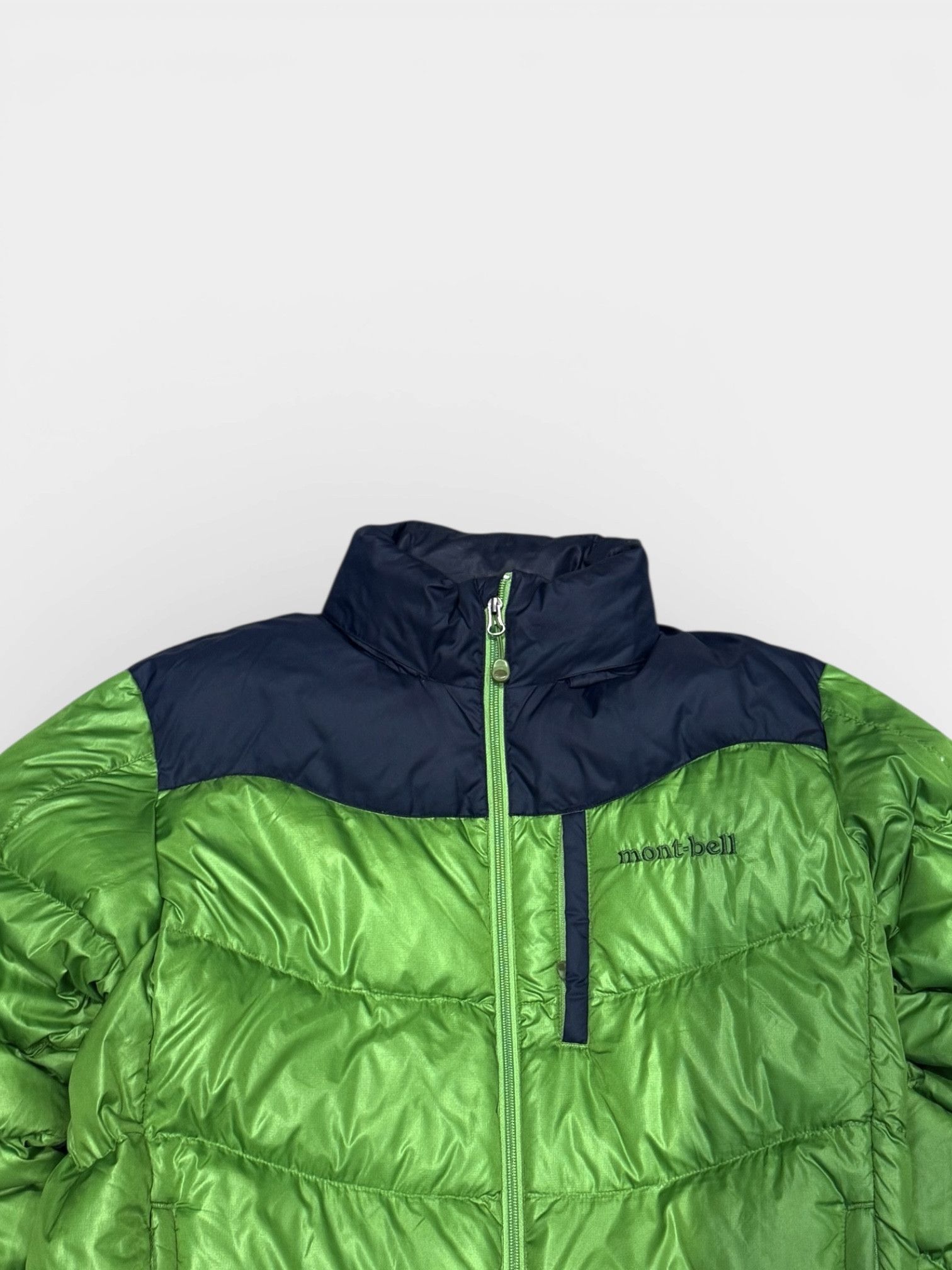 Montbell Montbell Down Jacket EX800 Puffer Green Vintage Size US L / EU 52-54 / 3 - 4 Thumbnail