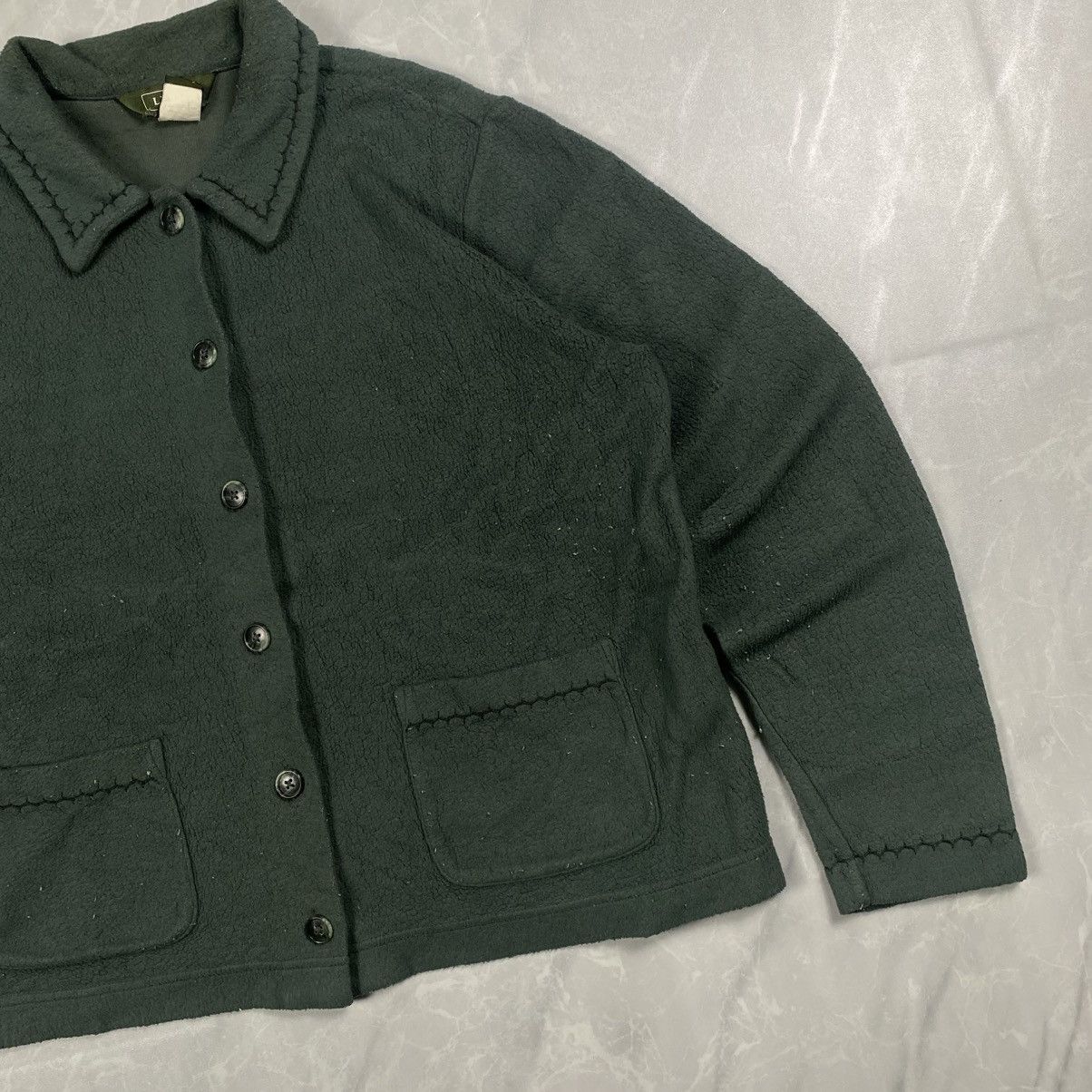 L.L. Bean Rare Vintage 90s LL Bean Button Boxy Sweaters Jacket Size M / US 6-8 / IT 42-44 - 2 Thumbnail