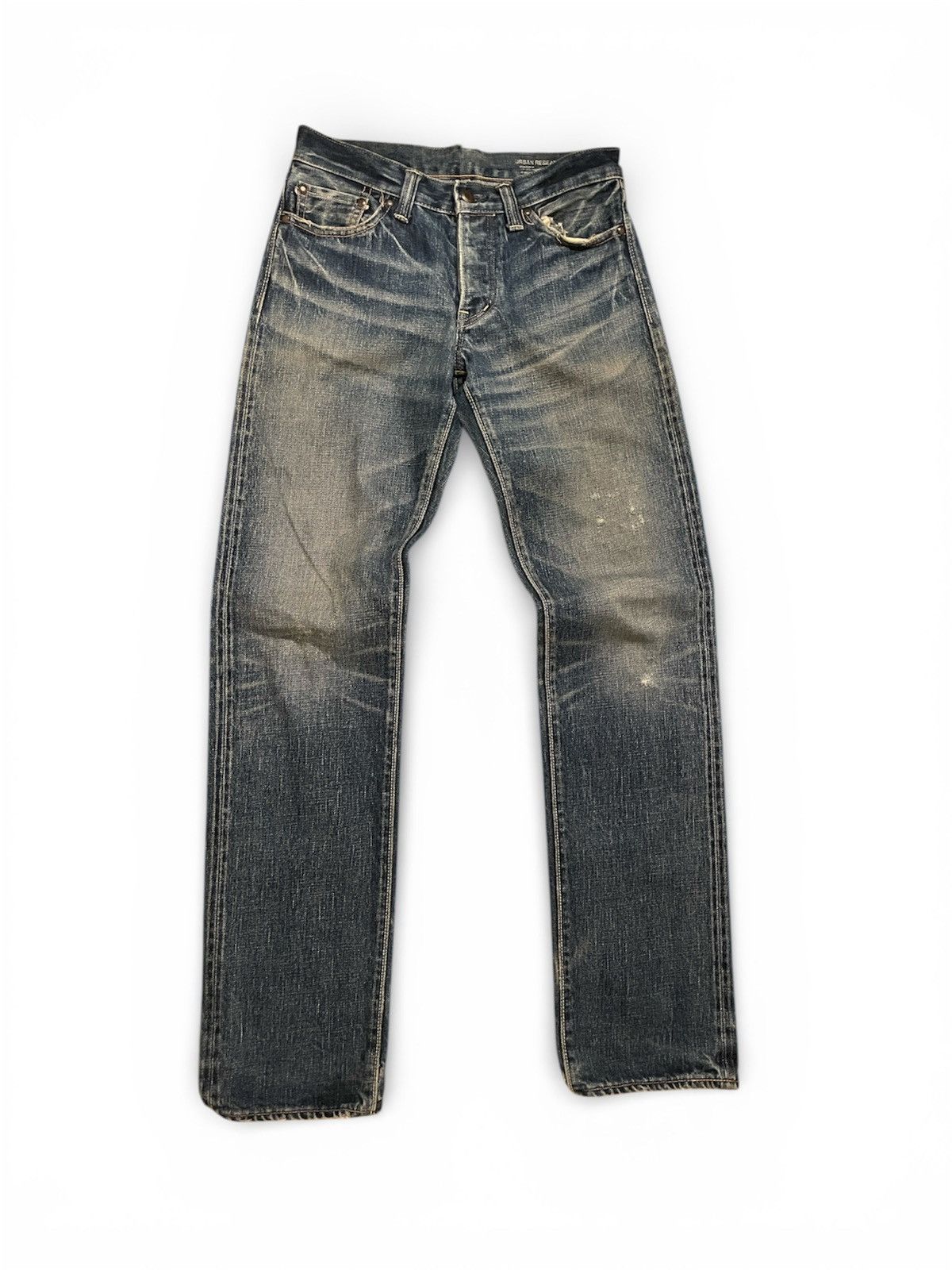Momotaro Jeans 00s Urban Research Japanese selvedge denim Size US 32 / EU 48 - 1 Thumbnail