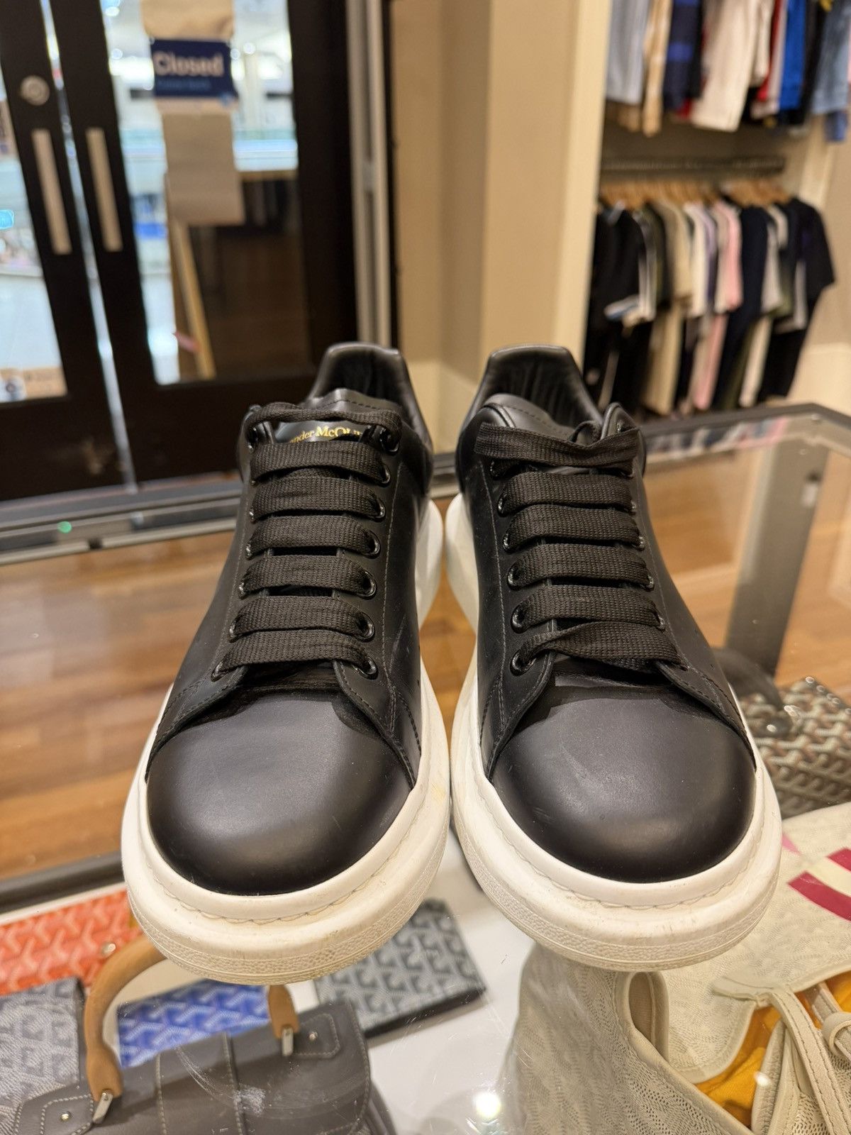 Alexander McQueen Alexander Mcqueen Oversized Sneaker- Black Size US 9.5 / EU 42-43 - 5 Thumbnail