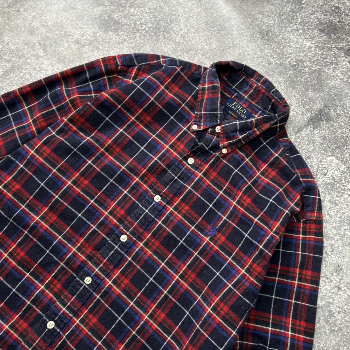 Polo Ralph Lauren Mens Polo Ralph Lauren Multicolored checked y2k button shirt Size US XL / EU 56 / 4 - 2 Thumbnail