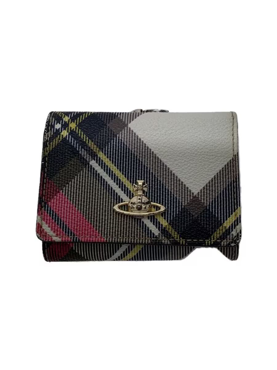 Vivienne Westwood Plaid Orb Wallet Size ONE SIZE - 1 Thumbnail