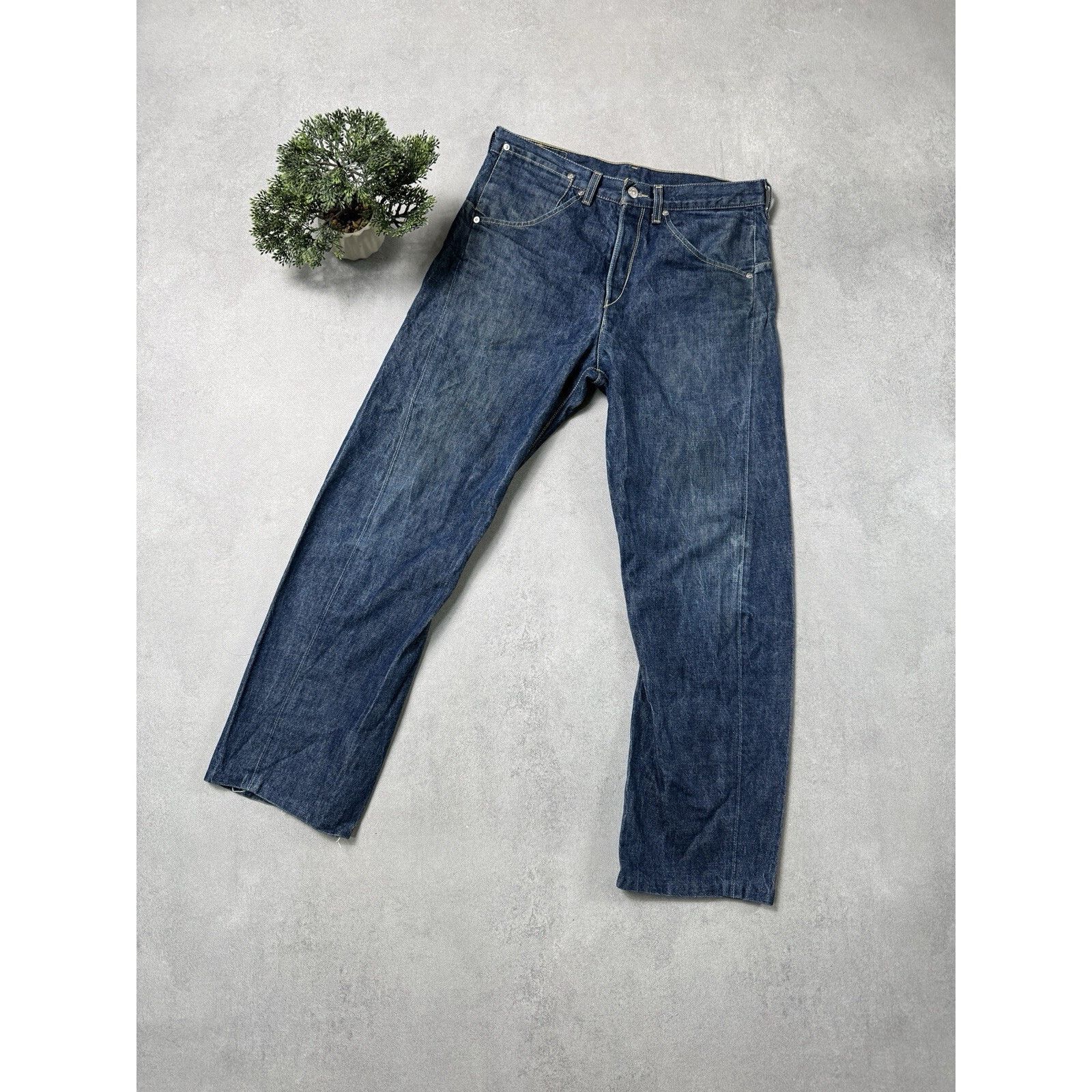 Levis Twisted 0835 Engineered Jeans Blue Men Streetwear