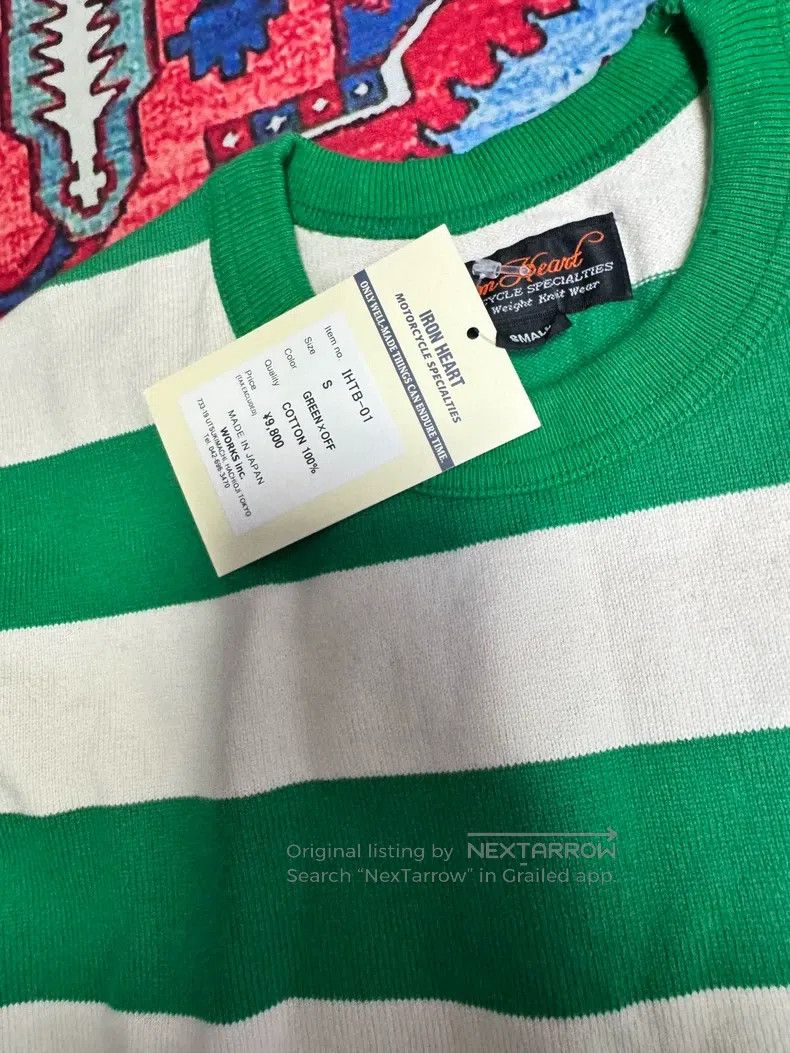 Iron Heart Iron Heart Green Prisoner Long-sleeved T-shirt Size US S / EU 44-46 / 1 - 5 Thumbnail
