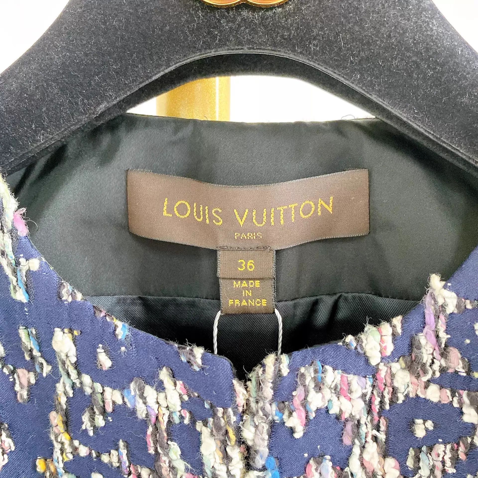 Louis Vuitton Louis Vuitton tweed jacket 36 Size XS / US 0-2 / IT 36-38 - 7 Thumbnail