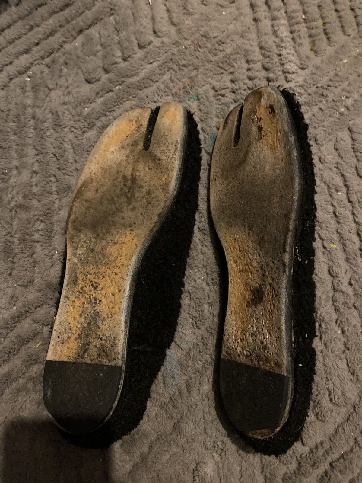 Maison Margiela Maison margelia Fuzzy tabi toe clogs Size US 10.5 / EU 43-44 - 1 Thumbnail