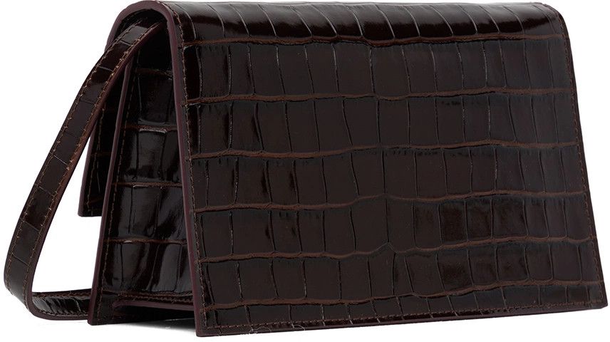 Coperni Coperni small Folder leather shoulder bag brown Size ONE SIZE - 6 Thumbnail