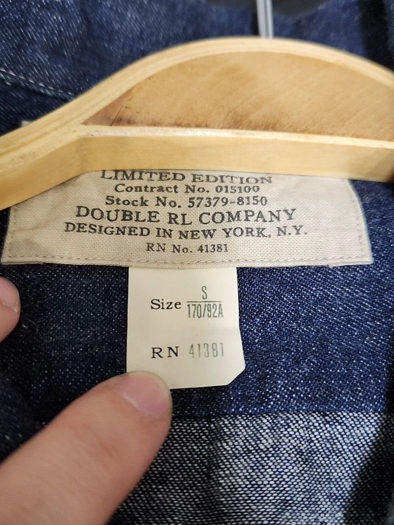 RRL Ralph Lauren RRL Ralph Lauren Blue dyed American retro green fruit coll Size US S / EU 44-46 / 1 - 6 Thumbnail