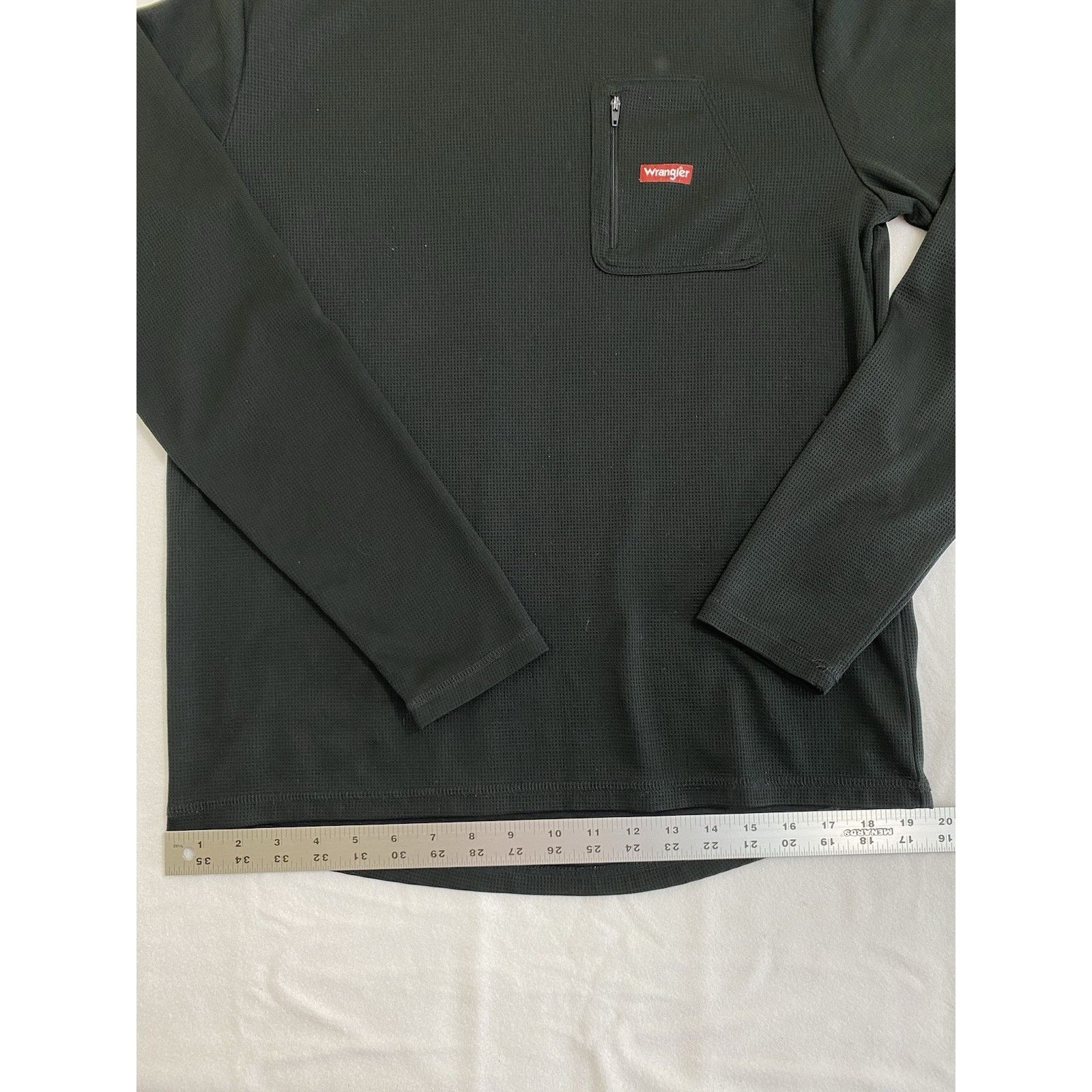 Wrangler Wrangler Thermal Long Sleeve Top Men's Medium Black Size US M / EU 48-50 / 2 - 5 Thumbnail