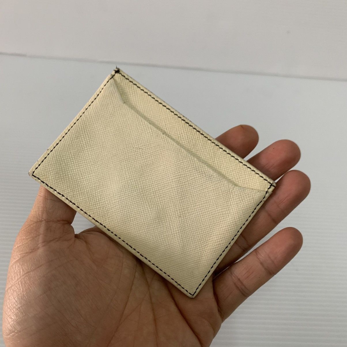 Prada Prada Leather Card Holder Size ONE SIZE - 4 Thumbnail