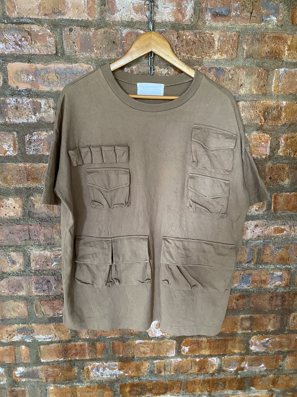General Research × Japanese Brand Antiqua Japan 3D multipocket Parasite cargos oversize tee Size US L / EU 52-54 / 3 - 2 Thumbnail