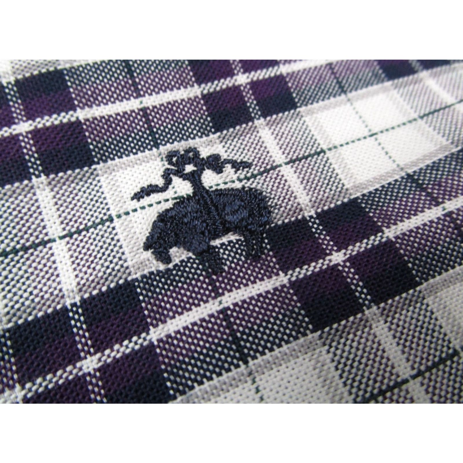 Brooks Brothers Brooks Brothers Shirt Mens 2XL Purple Plaid Regent Non-Iron Button Down Stretch Size US XXL / EU 58 / 5 - 4 Thumbnail