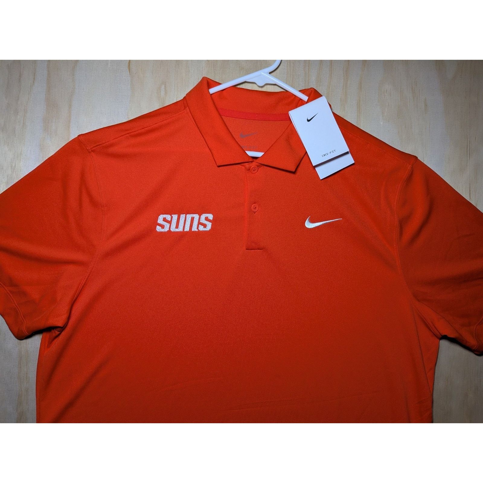 Nike Nike Men's Large Polo Shirt Phoenix Suns Orange Dri-Fit NBA Size US L / EU 52-54 / 3 - 3 Thumbnail