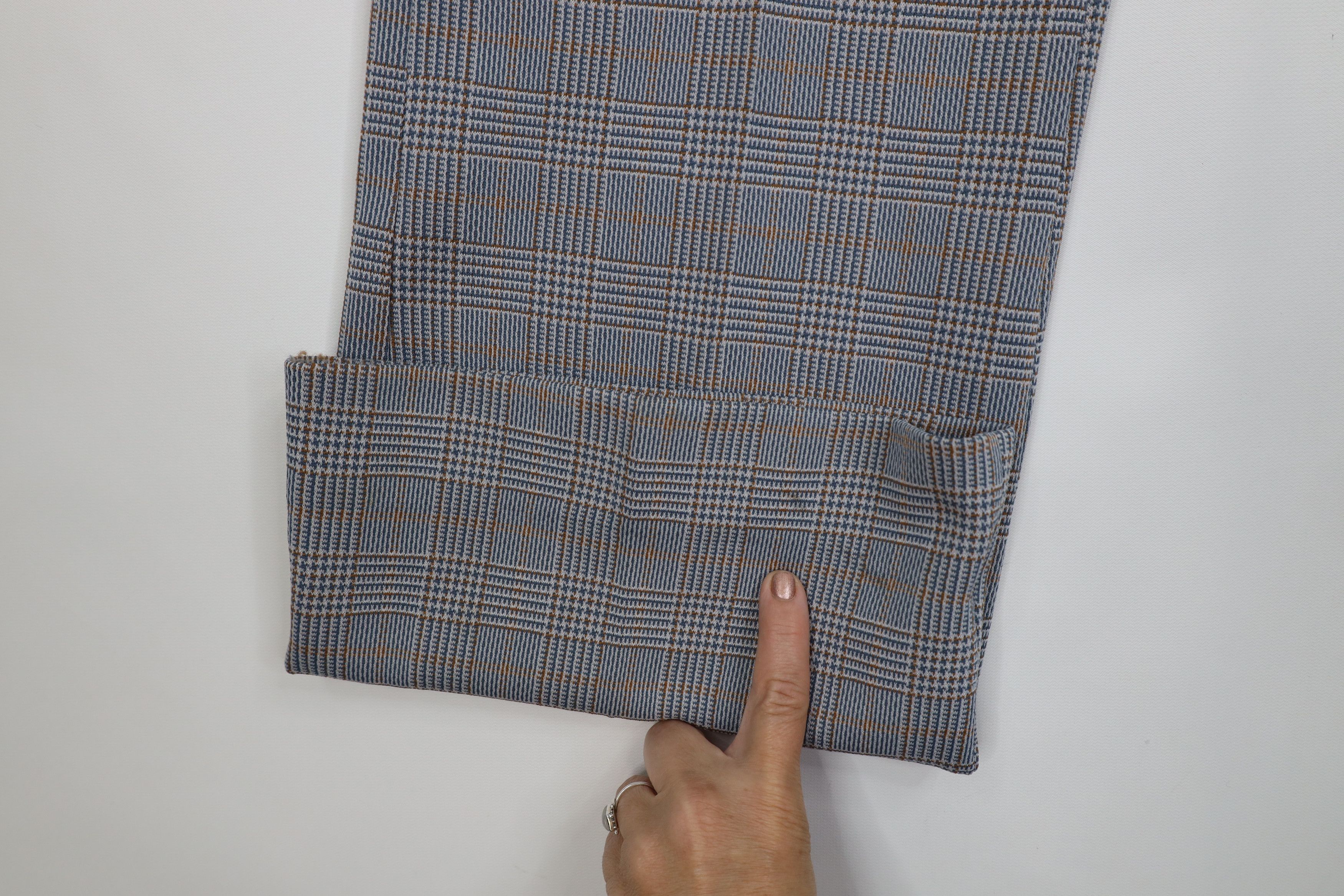 Levi's Vintage 70s Levis Plaid Knit Bell Bottoms Chino Pants USA Size US 32 / EU 48 - 5 Thumbnail