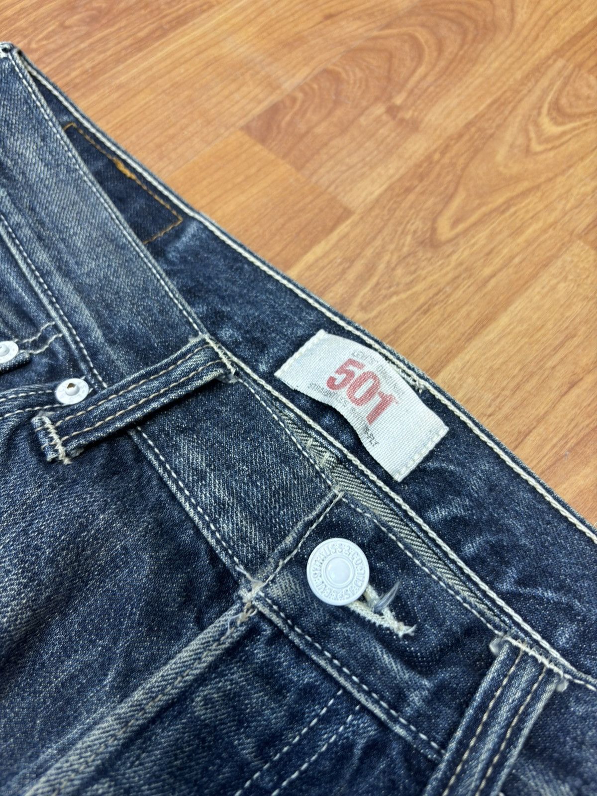 Japanese Brand × Levi's Crazy Pocket Levis Made In Korea denim Jeans Pants Japanese Size US 32 / EU 48 - 7 Thumbnail