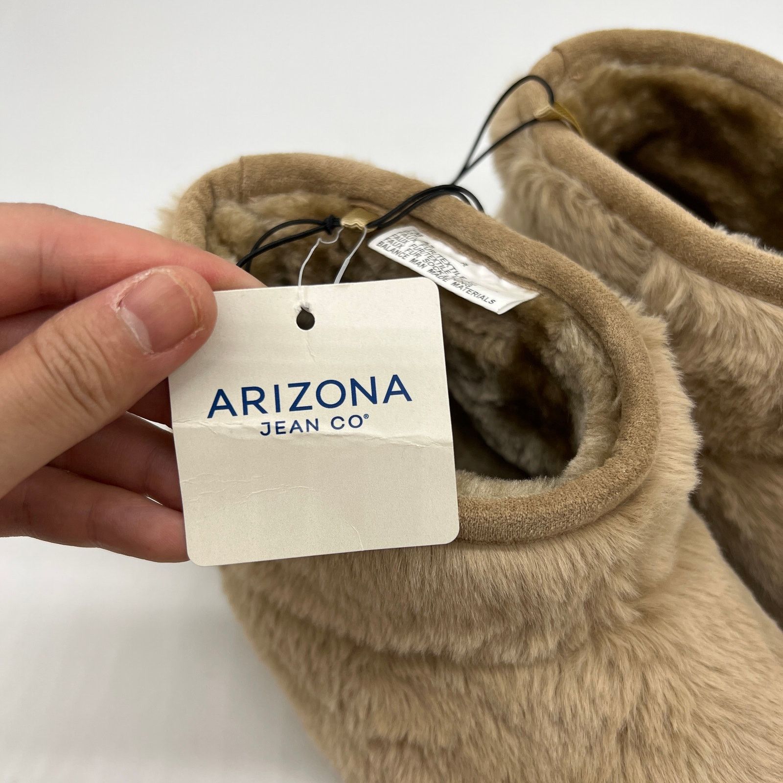 Other Arizona Jean Co Womens Faux Fur Slater Flat Winter Size US 7 / IT 37 - 3 Thumbnail