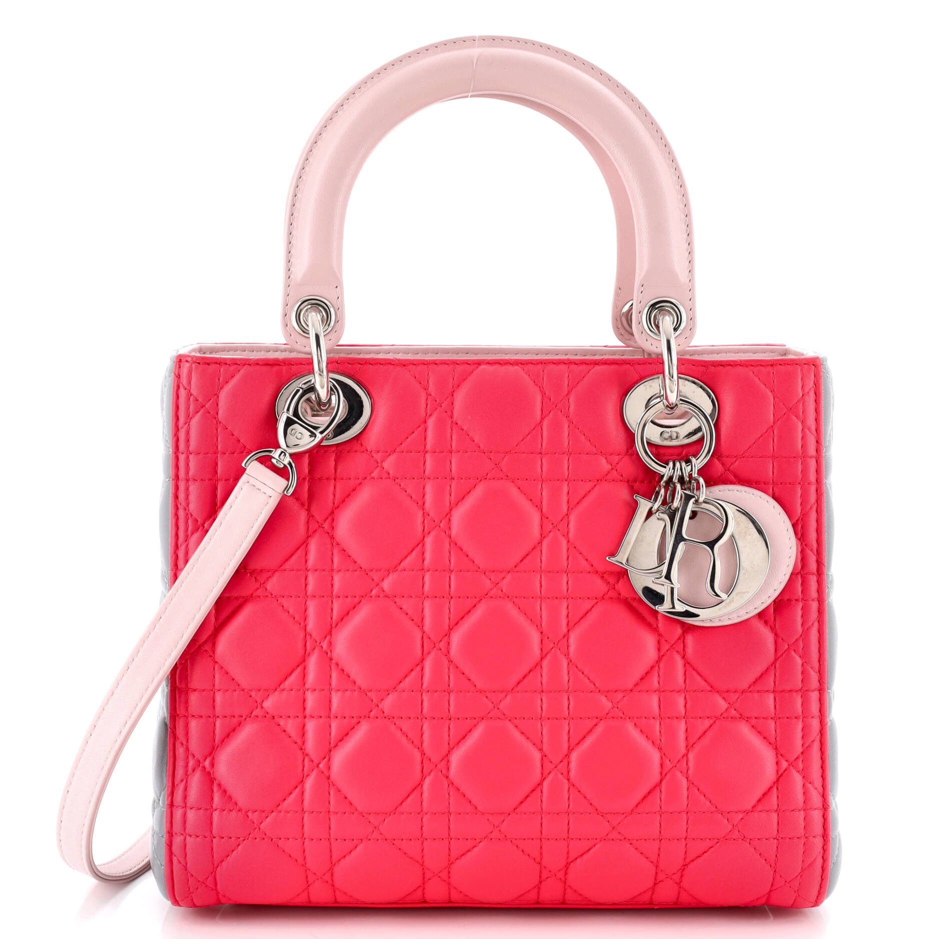 Dior Tricolor Lady Dior Bag Size ONE SIZE - 1 Thumbnail