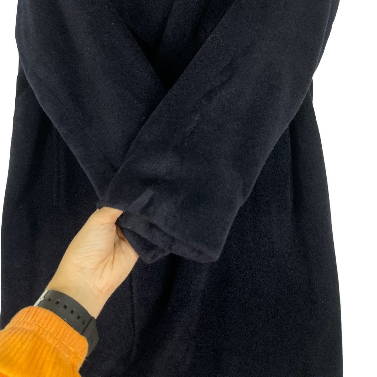 Jil Sander × Raf Simons 💥JIL SANDER BLACK COAT SINGLE BUTTON JACKET Size US M / EU 48-50 / 2 - 12 Thumbnail