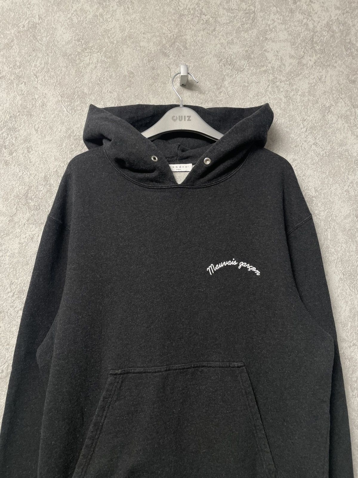 Sandro Sandro Mauvais Garcon Gray Hoodie Size US M / EU 48-50 / 2 - 2 Thumbnail