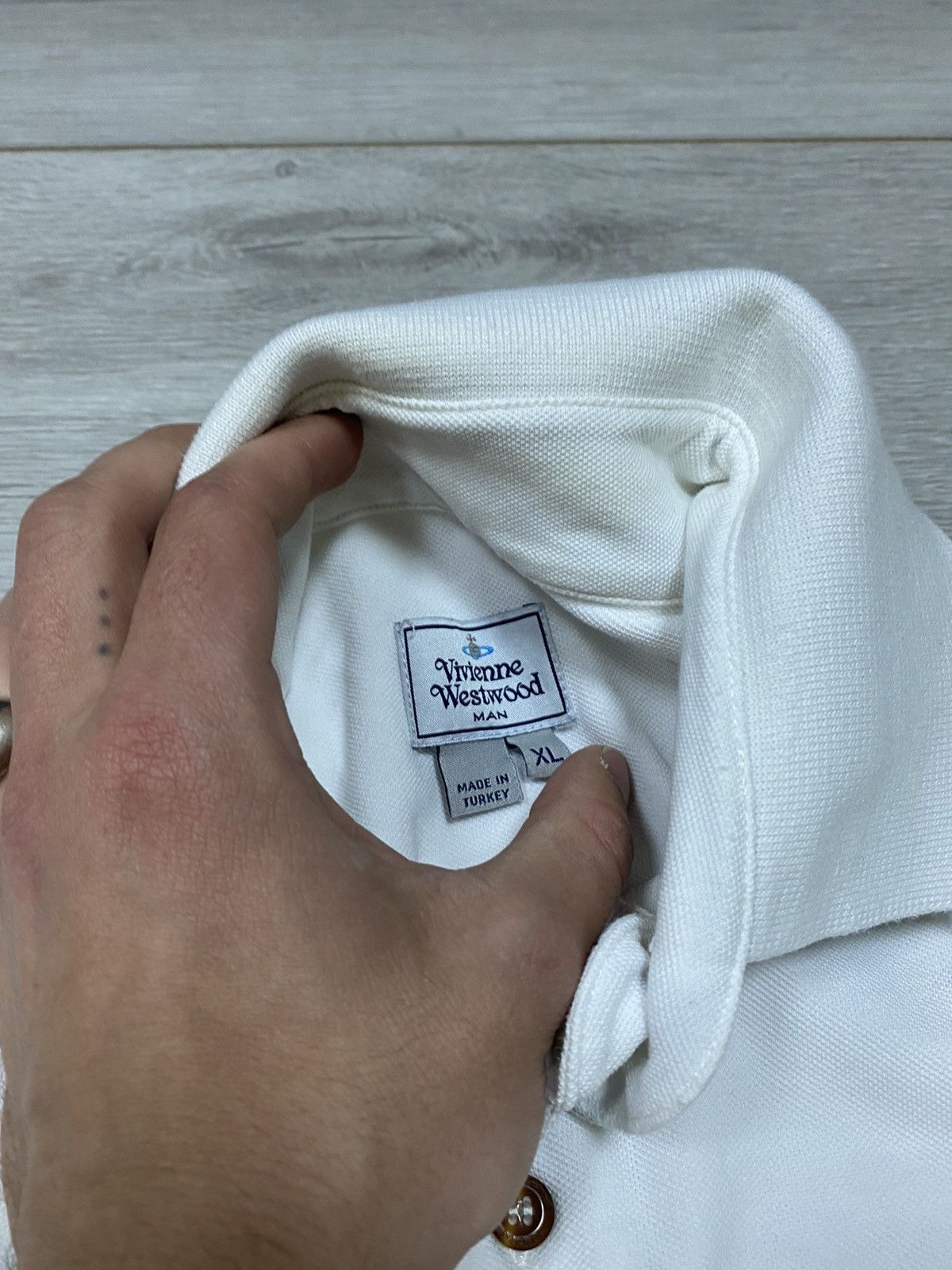 Vivienne Westwood Vivienne Westwood vintage small orb polo stripes Size US XL / EU 56 / 4 - 4 Thumbnail