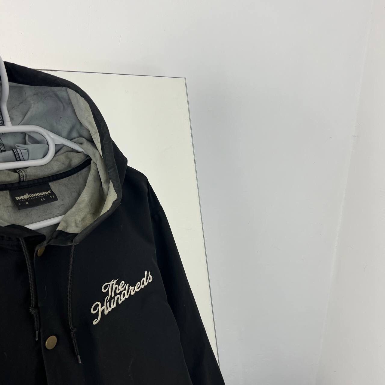 The Hundreds The Hundreds Slant Logo Hooded Coaches Jacket Y2k Size US L / EU 52-54 / 3 - 6 Thumbnail