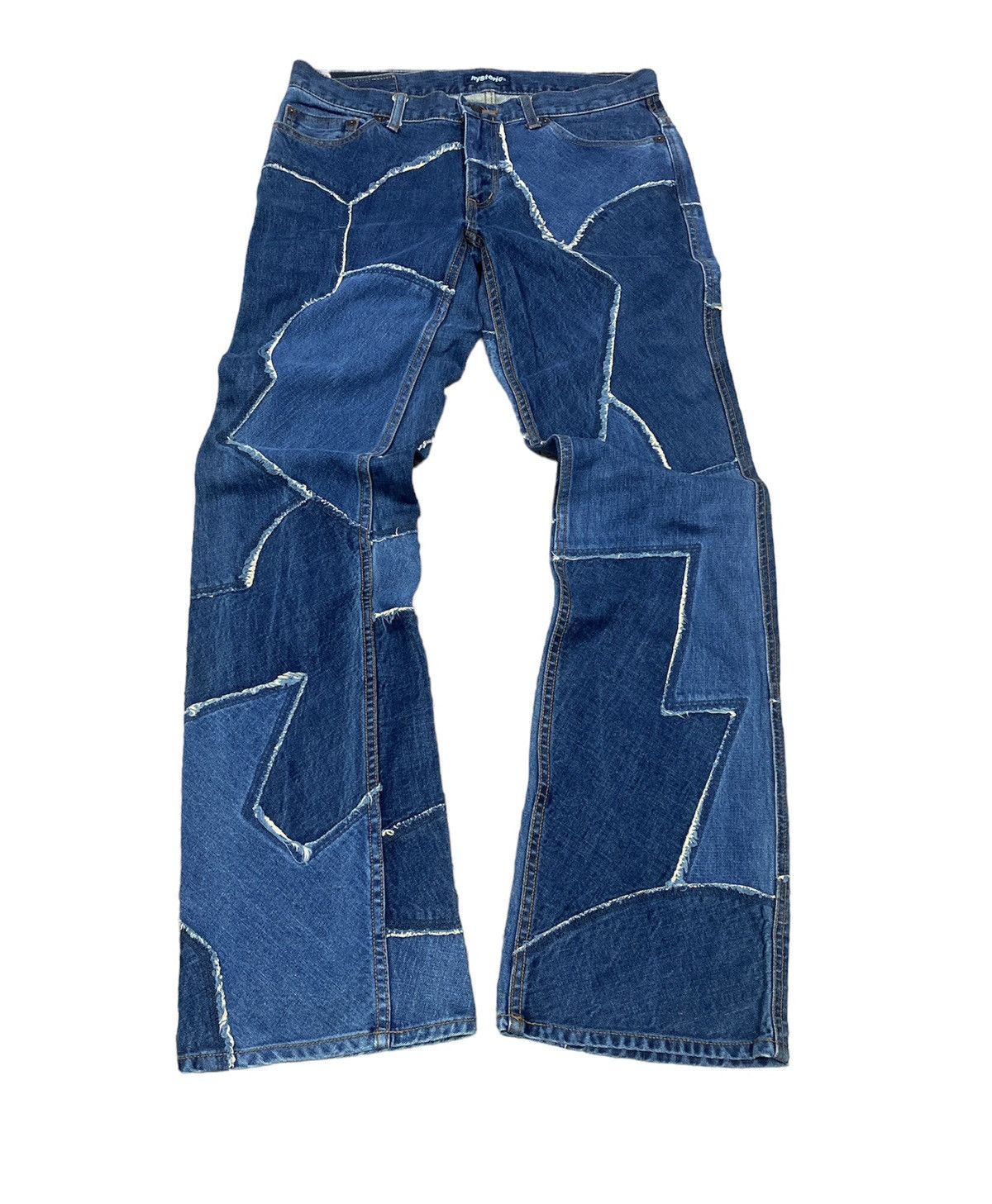 Hysteric Glamour Hysteric Asymetrical Flare Jeans Pants Size US 30 / EU 46 - 1 Thumbnail