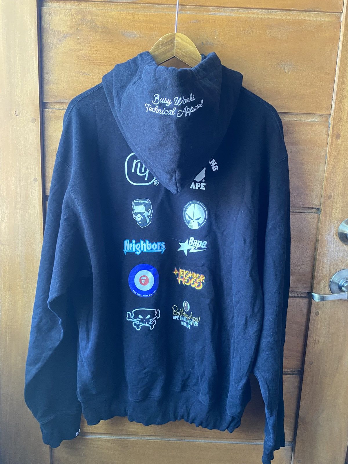 Bape × Neighborhood Bape neighborhood pullover Size US XXL / EU 58 / 5 - 2 Thumbnail